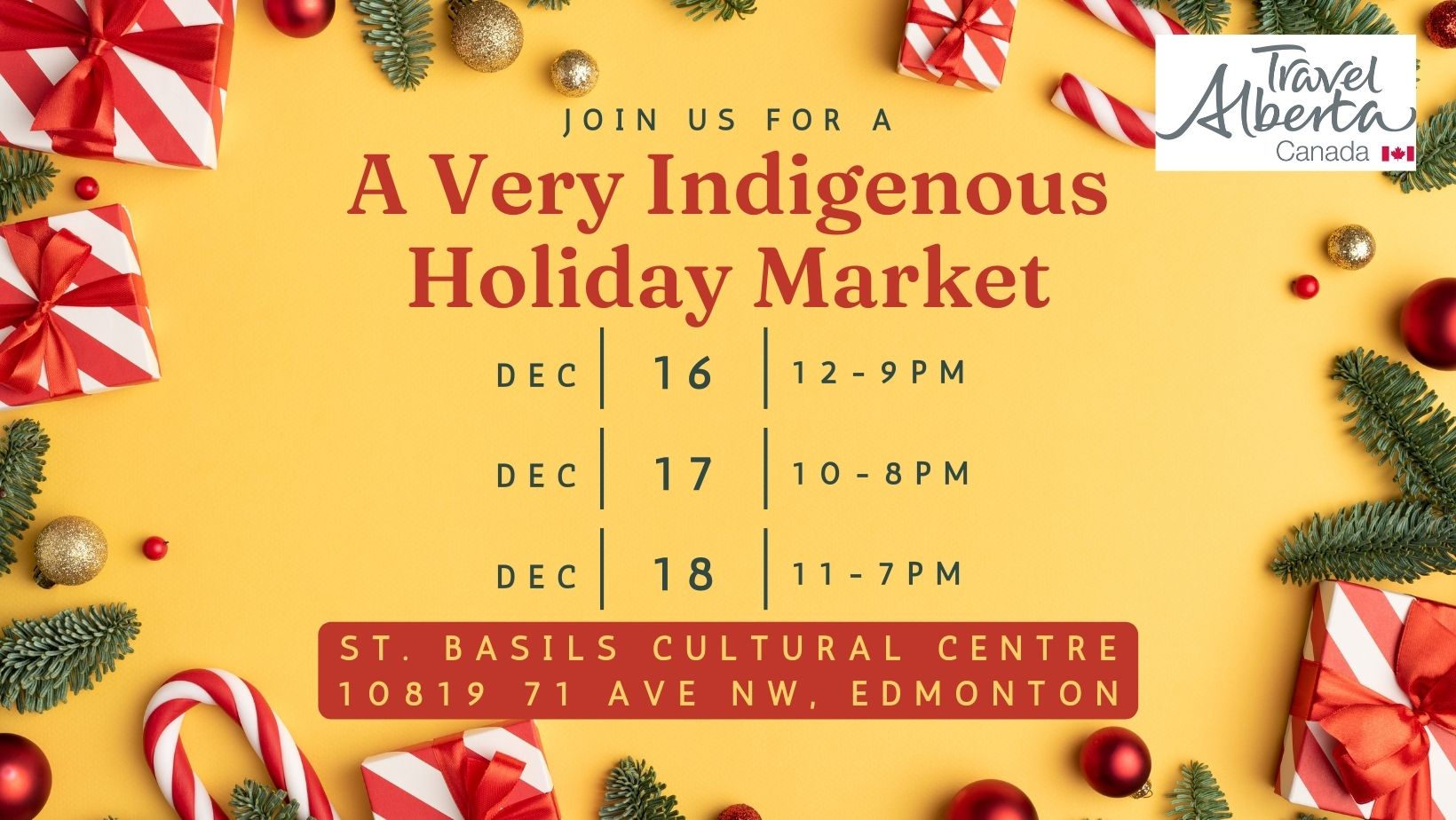 Featured image for “A Very Indigenous Holiday Market at St. Basils Cultural Centre”