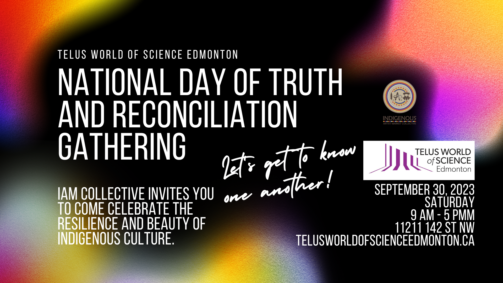 Featured image for “A National Day for Truth and Reconciliation Gathering at TELUS WORLD OF SCIENCE Edmonton”