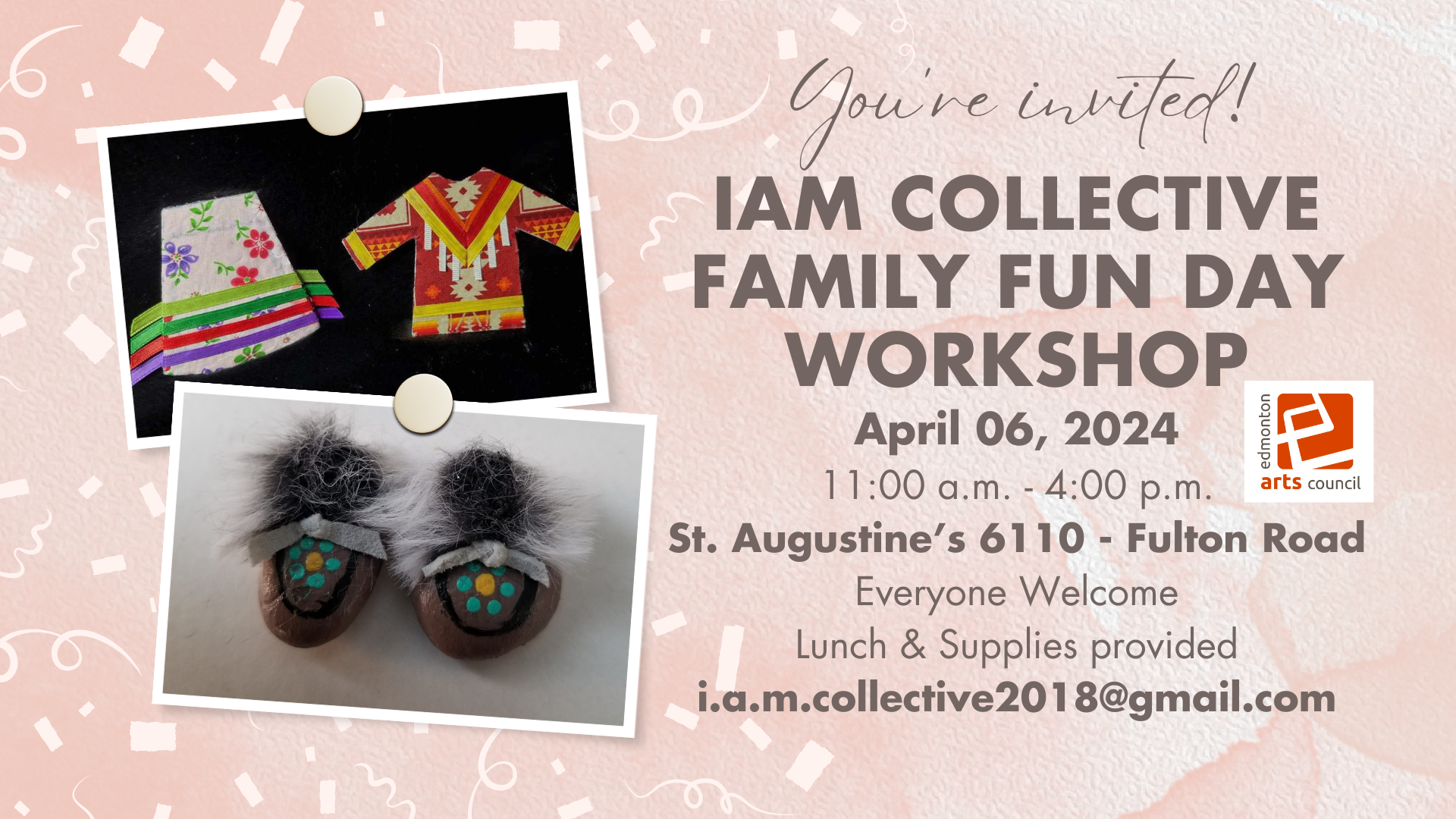 Featured image for “IAM Collective Spring Workshop Series – Family Fun Day”